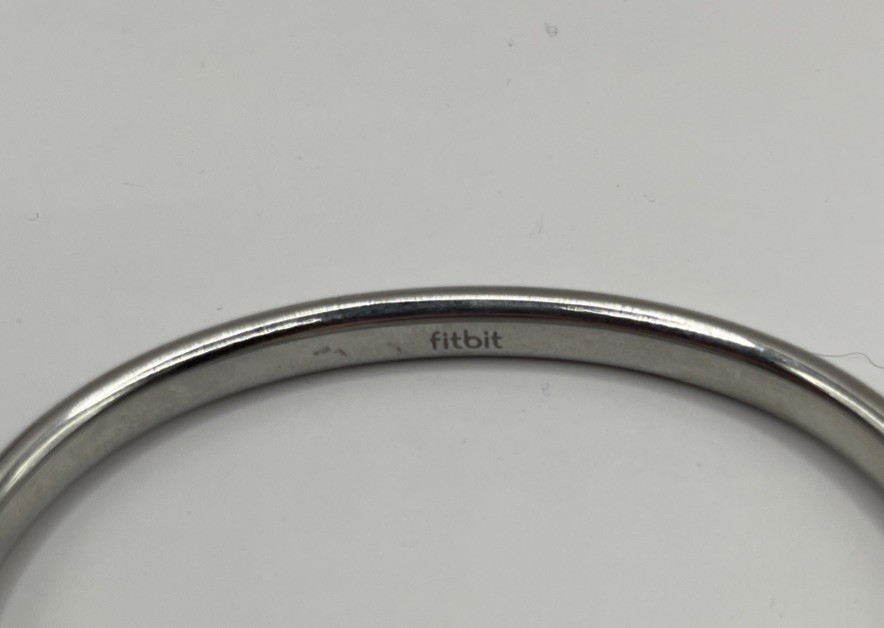 Fitbit Flex 2 Metal Bangle Bracelet Band Silver Tone