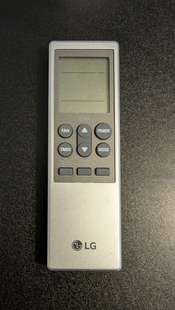 LG COV34805642 Portable AC Air Conditioner Original Replacement Remote Control