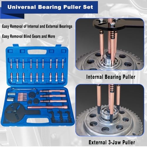 36 in1 Bearing Puller Separator Kit, Inner Bearing Puller Set, 36in1-puller