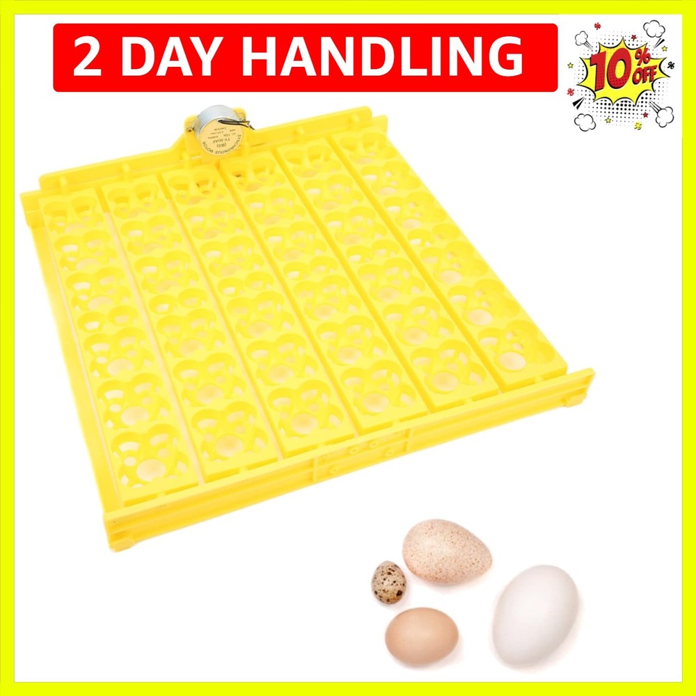 Automatic Egg Turning Tray, Mini Incubator Hatcher Automatic Egg Turning Tray...