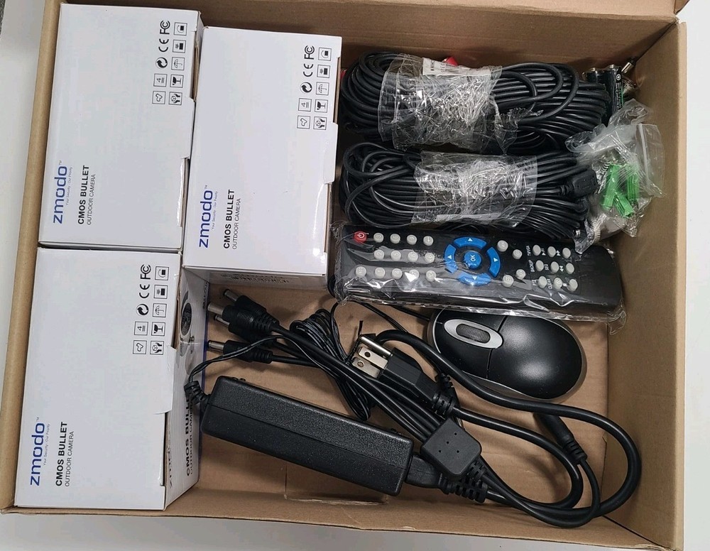 ZMODO wired security camera system