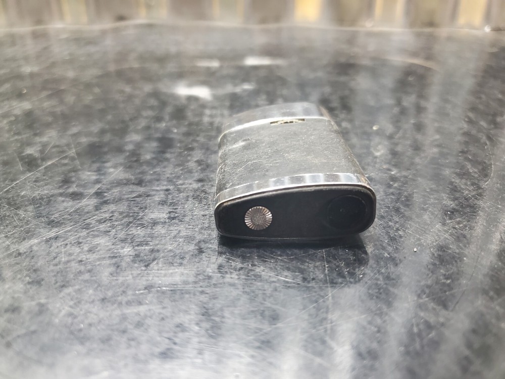 Vintage Ronson Black Leather Veraflame Lighter