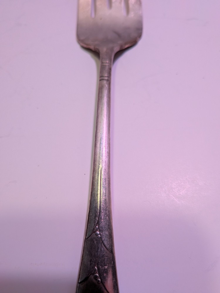 Oneida Community Lady Hamilton Serving Spoon And Fork