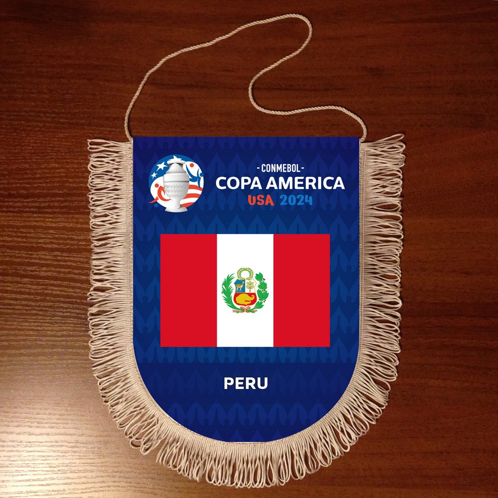Pennant Copa America 2024 USA Team Peru