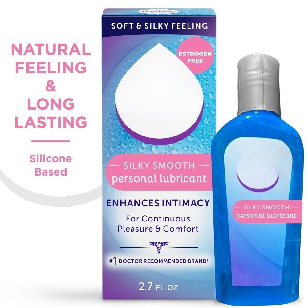 (3 pack)Lubricant, Silicone Based, Silky Smooth, 2.7 fl oz