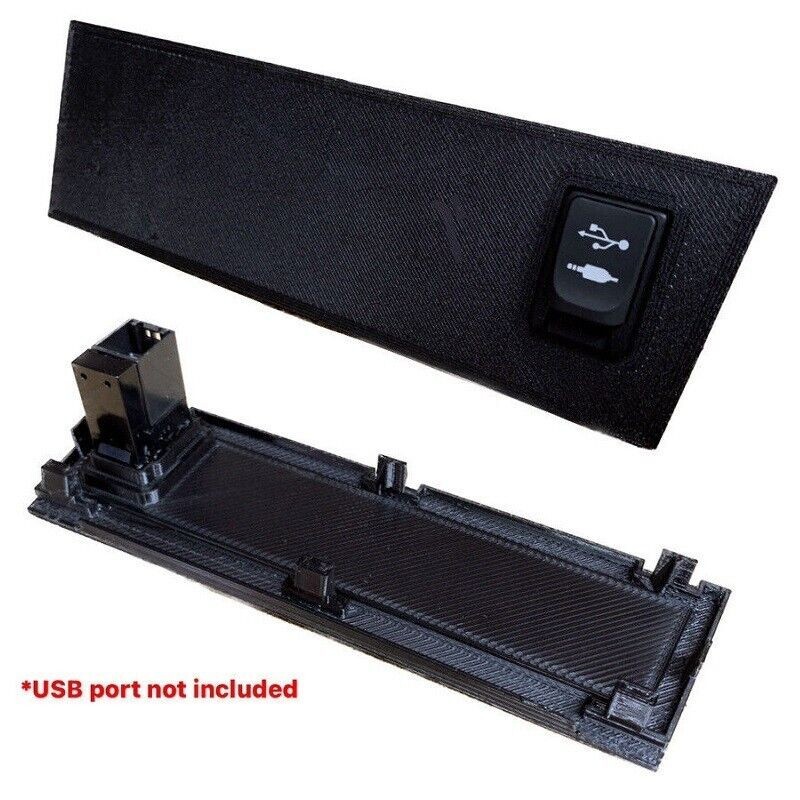2013-2020 GT86 FRS BRZ Center Dash Cubby Delete Custom Switch Panel with AUX USB