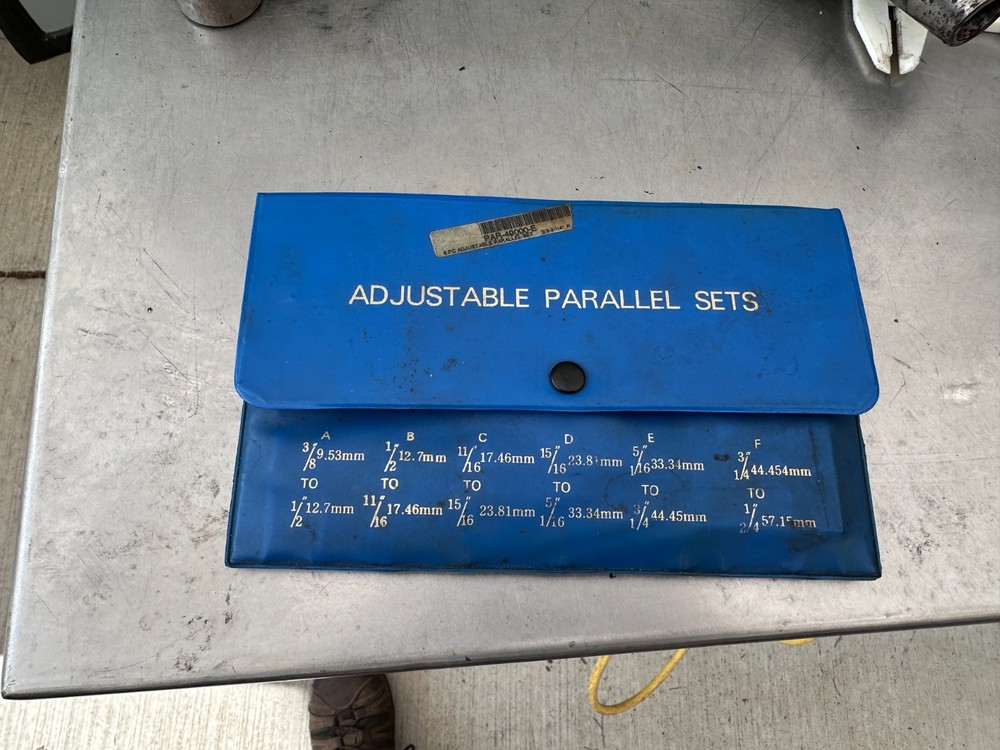 PAR-49000-E 6 Pc Adjustable Parallel Set