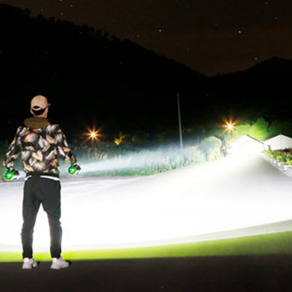 Most Powerful 80000LM LED Searchlight Flashlight Handle Spotlight Torch