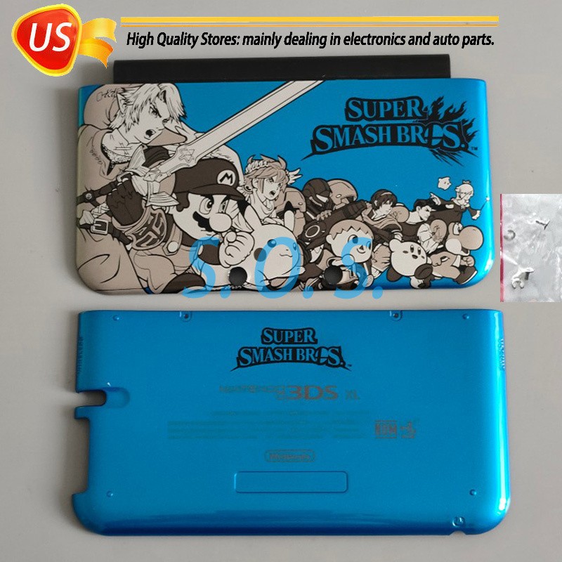 Front & Back Housing Shell Cover Case Replace For Old Nintendo 3DS XL/LL Console