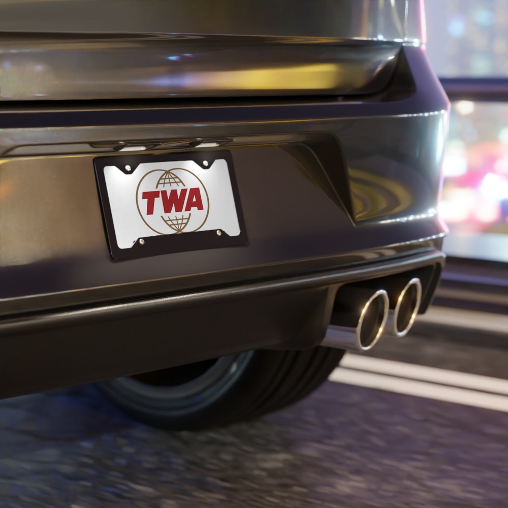 TWA - Trans World Airlines Vanity Plate