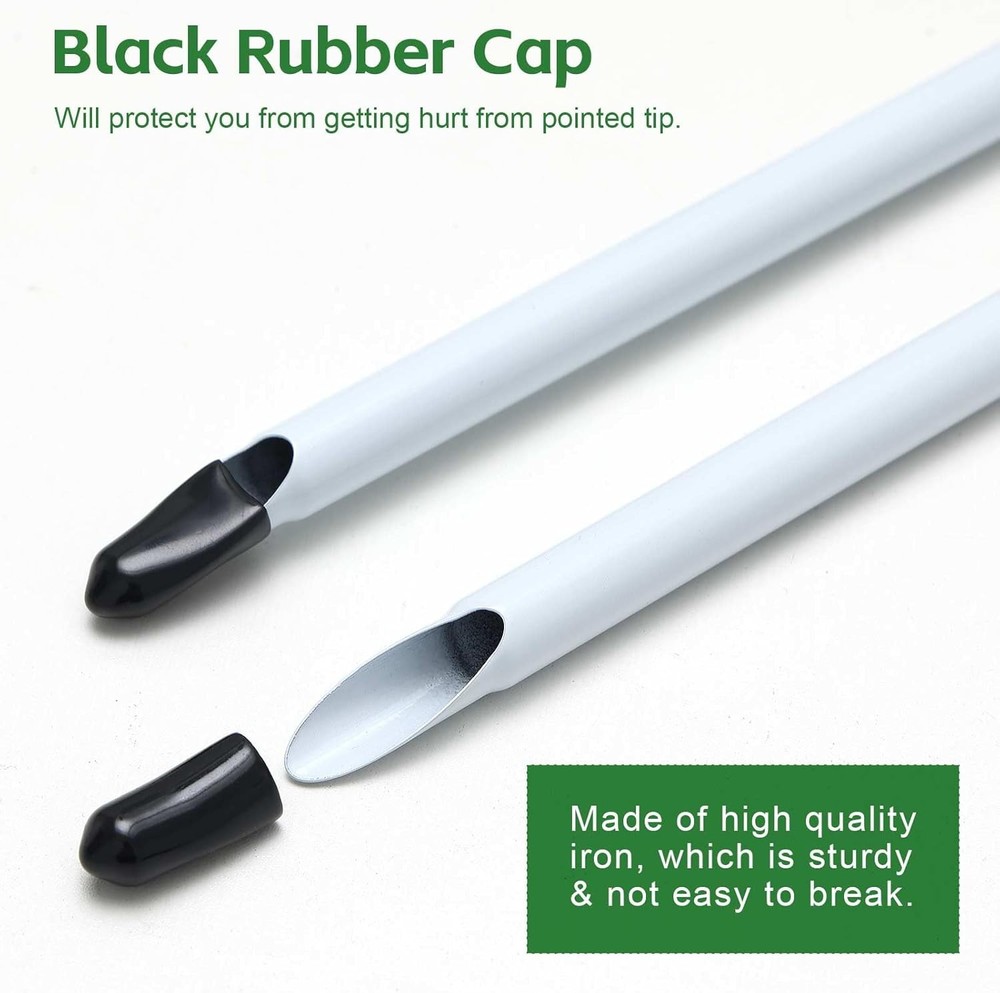 Golf Alignment Sticks, 3 Pack 58”Golf Sticks Alignment Rods, Full Golf White