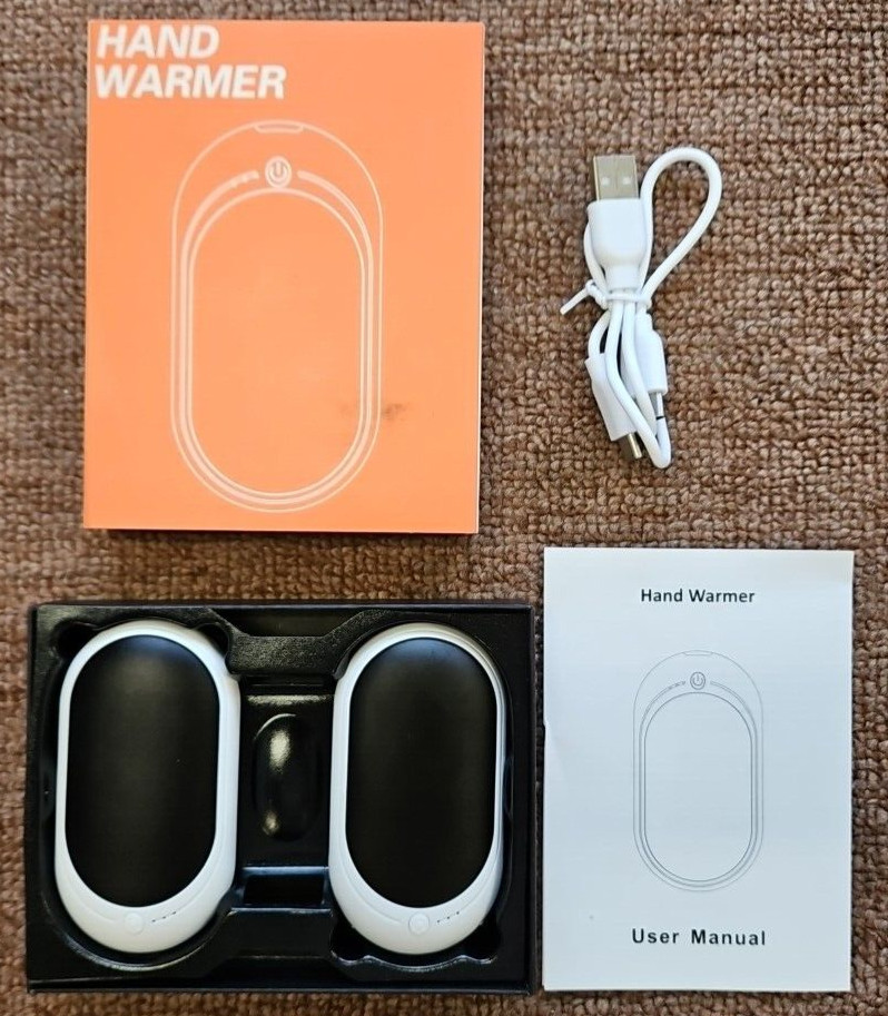 KNIFOD 2 Pack Rechargeable Hand Warmers 3000mAh Each