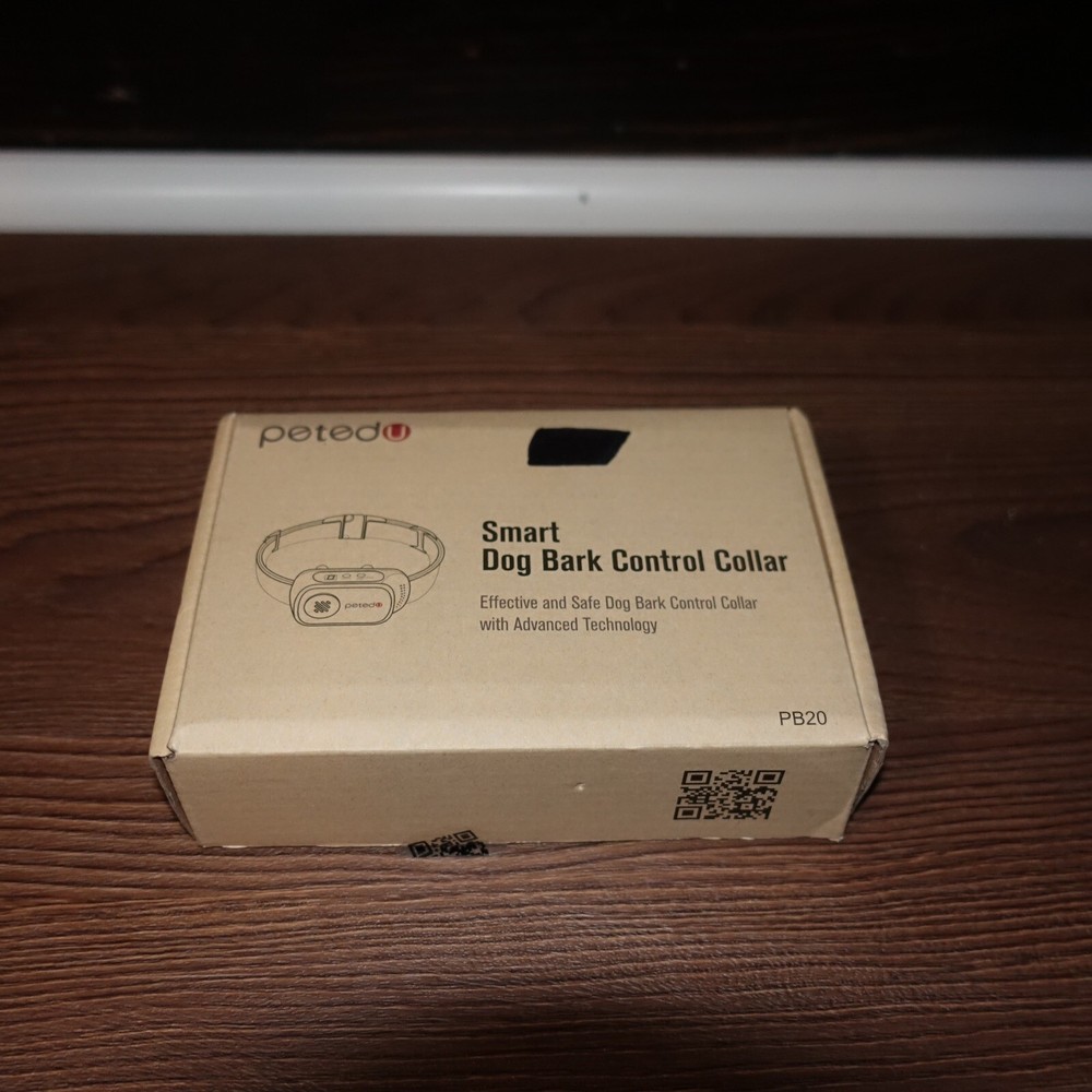 Smart Dog Bark Control Collar PB20 New Open Box