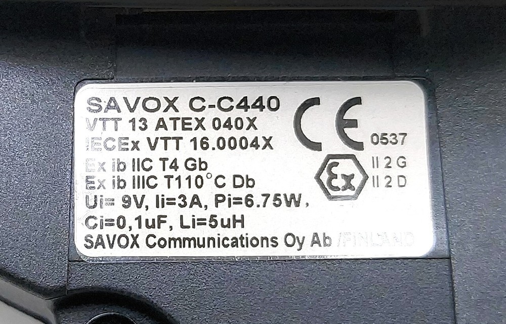 Savox Seanet C-C440 Sailor Ex Com Control Unit