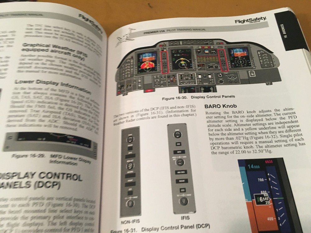 Hawker Beechcraft Premier 1/1A Pilot Training Manual