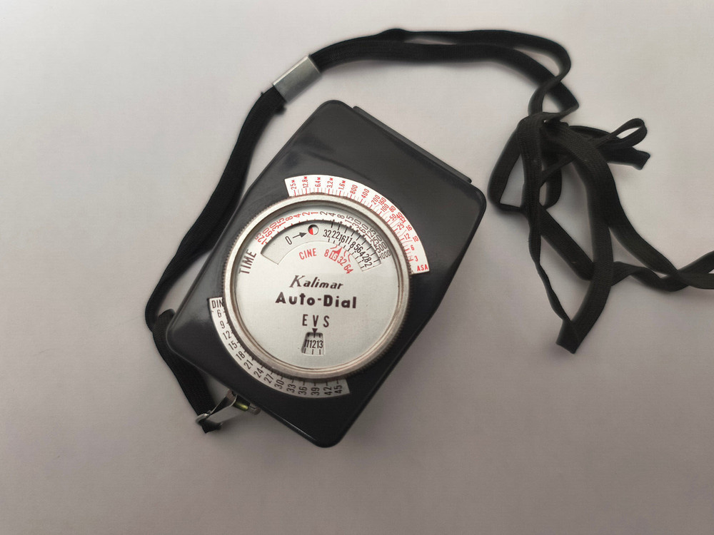 Kalimar Auto-Dial EVS Exposure Meter w/Leather Case