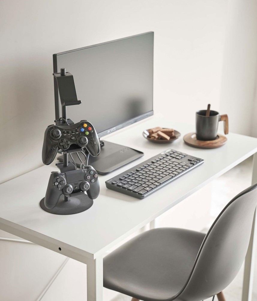 Yamazaki Game Controller Storage Rack, Black5089
