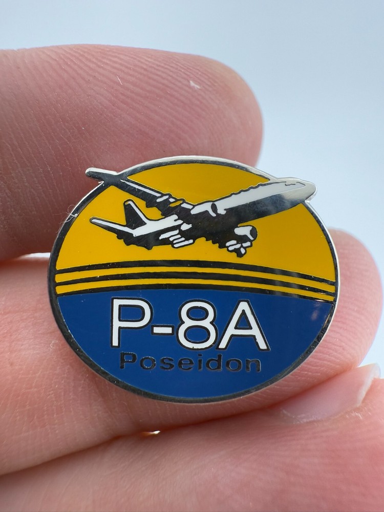 Boeing P-8A Poseidon Lapel Hat Pin