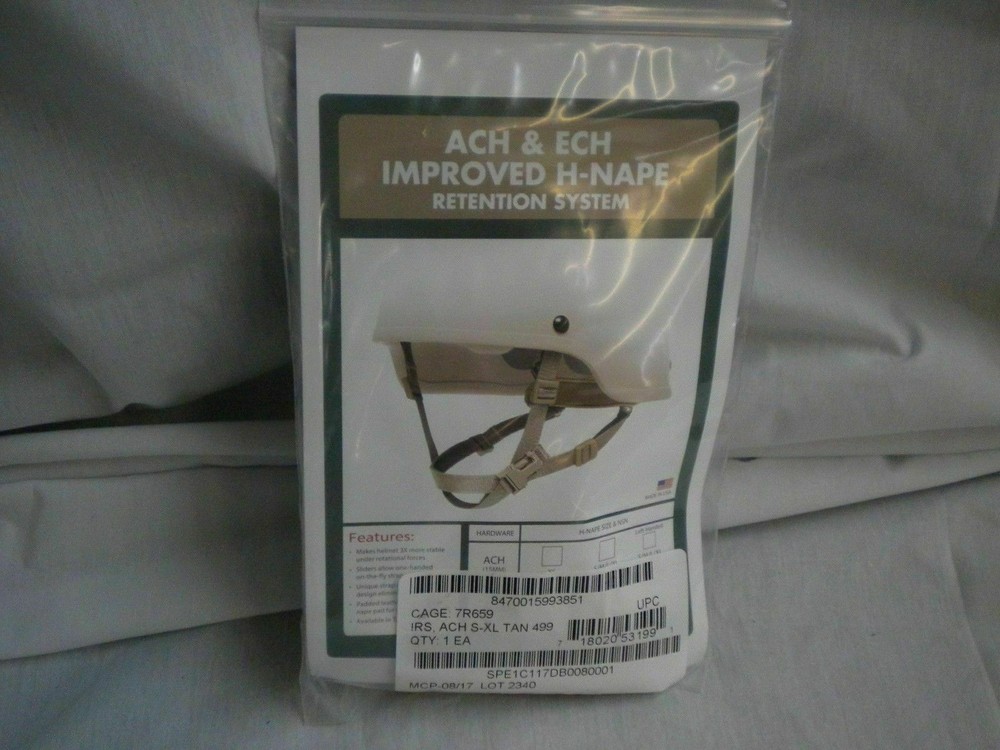 ACH CHIN STRAP ECH CHIN STRAP IMPROVED H-NAPE OPS CORE HEAD-LOC MODEL