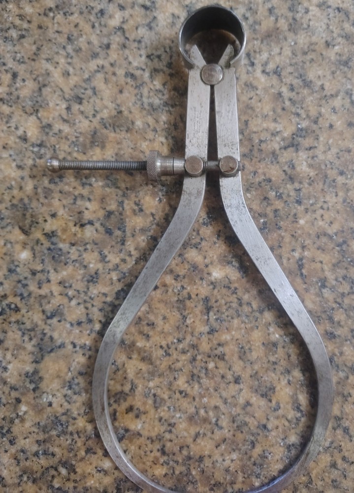 🗽 VINTAGE LUFKIN 8" OD CALIPER GREAT CONDITION