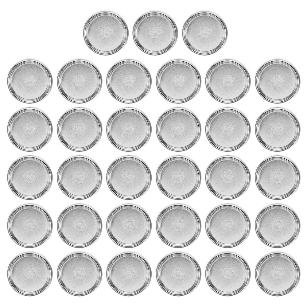 19mm Book Binding Discs 22pcs Discbound Expansion Discs Plating Round, Silver