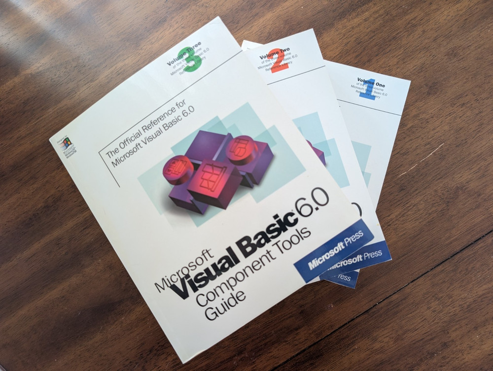 Microsoft Visual Basic 6.0 Reference Library 1998 Near FINE+