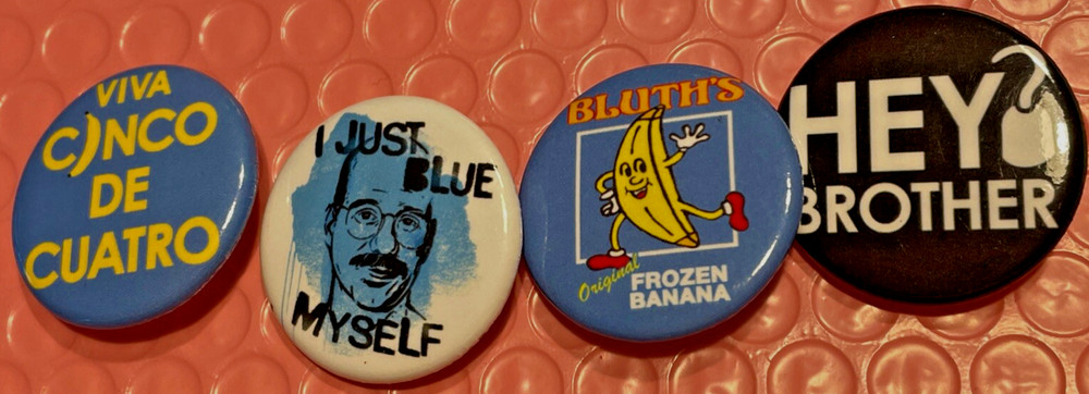 Arrested Development Buttons Bluth's Banana hot topic