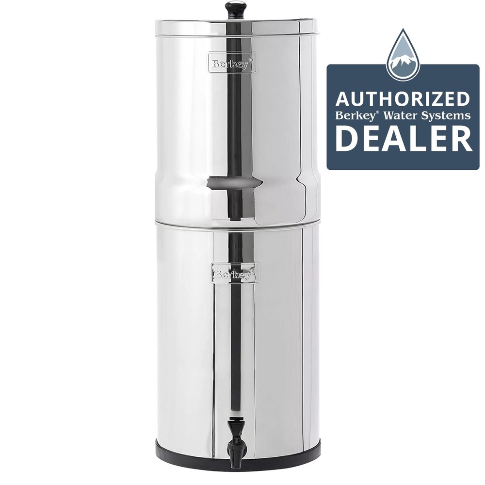 Imperial Berkey Water System Blemished w/2 BRAND NEW Ceramic Filters & Warranty✅
