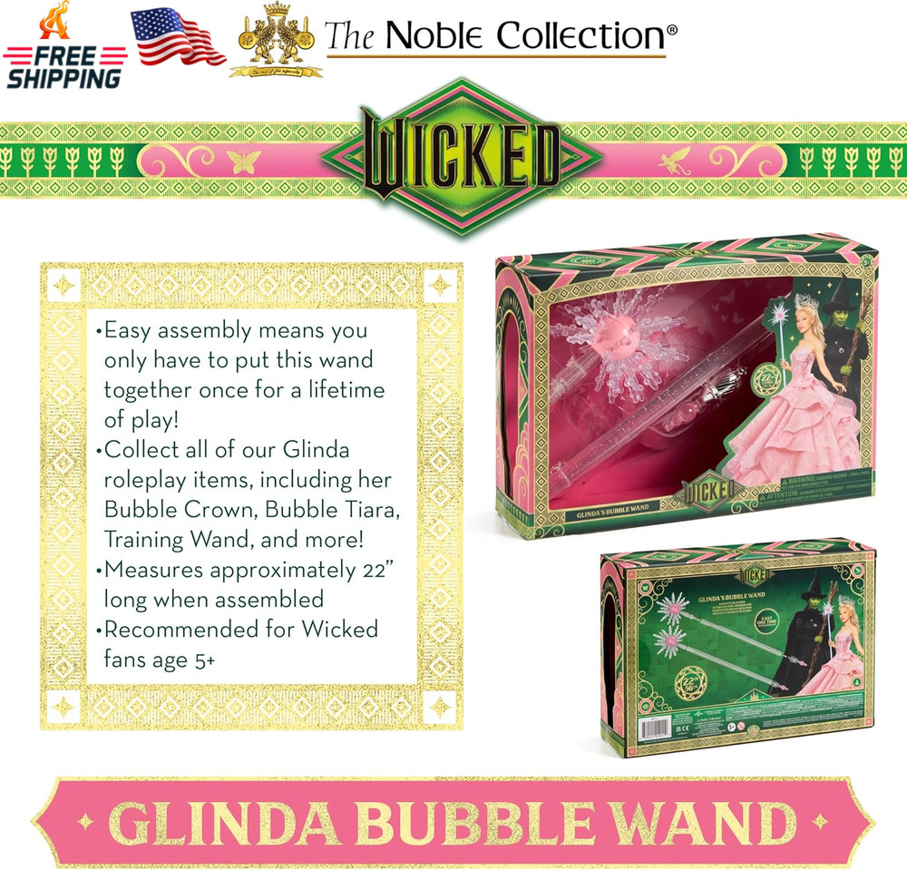 Wicked Glinda'S Bubble Wand
