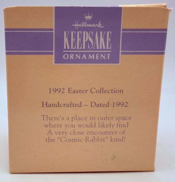 1992 Cosmic Rabbit Hallmark Ornament