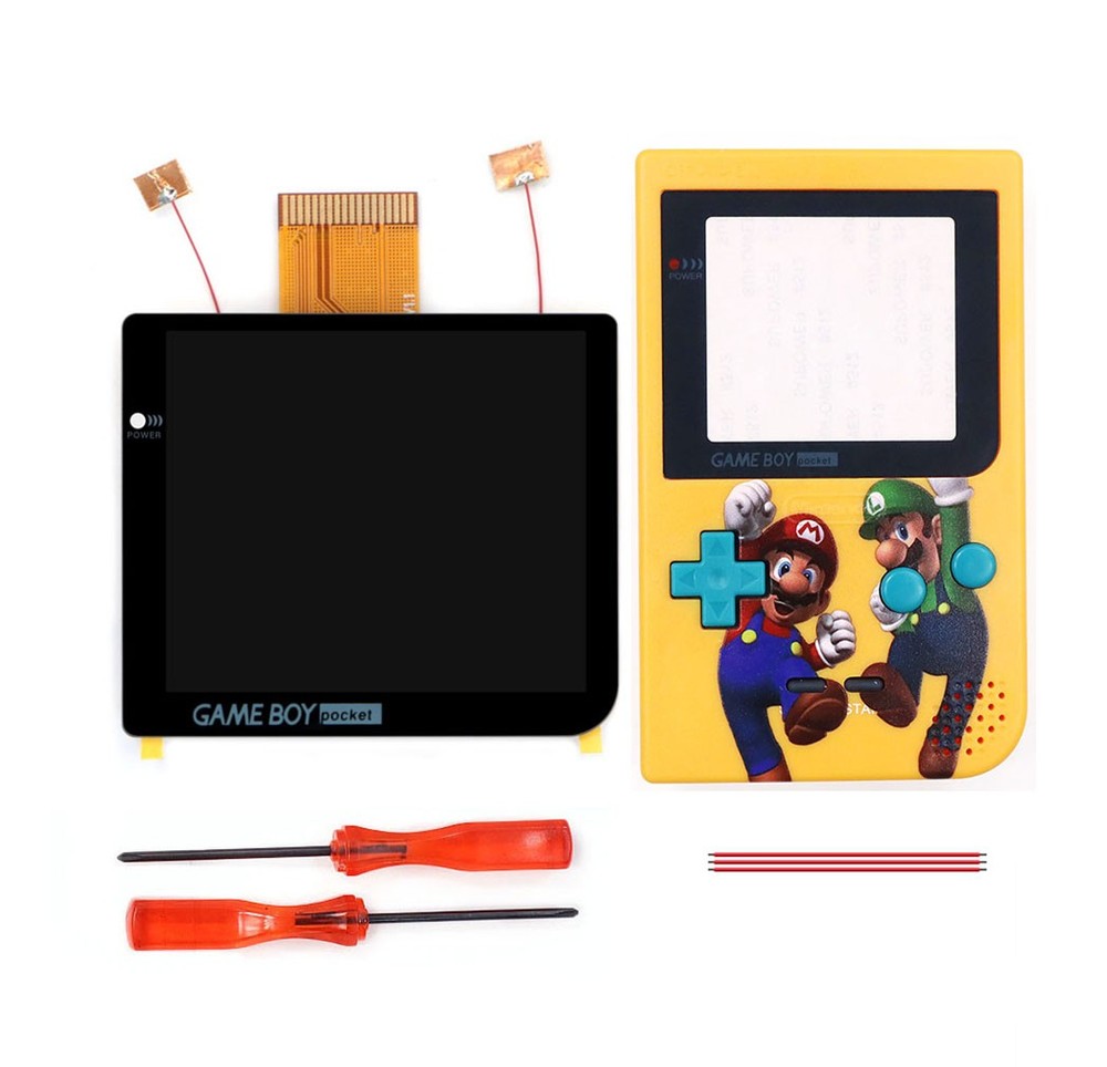UV Customized GBP 2.8" Laminated IPS LCD screen Backlight KIT For Gameboy Pocket