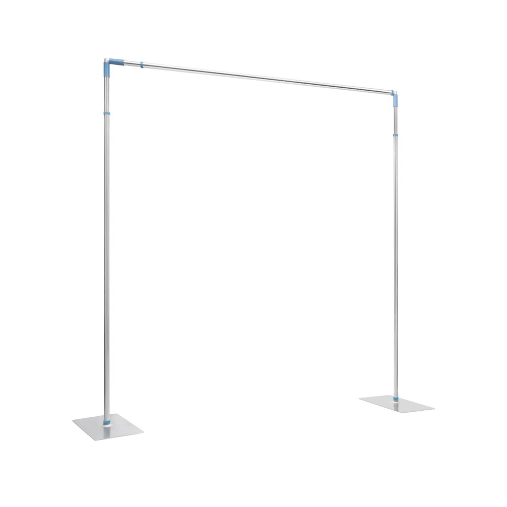 10ft x 10ft Backdrop Stand Pipe Kit Heavy Duty Wedding Back Adjustable Stand