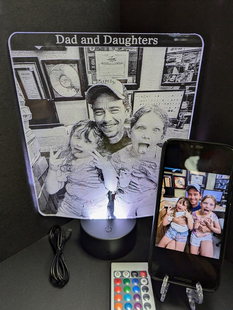 Custom with your Photo and Message Large Customizable L.E.D. Sign Display