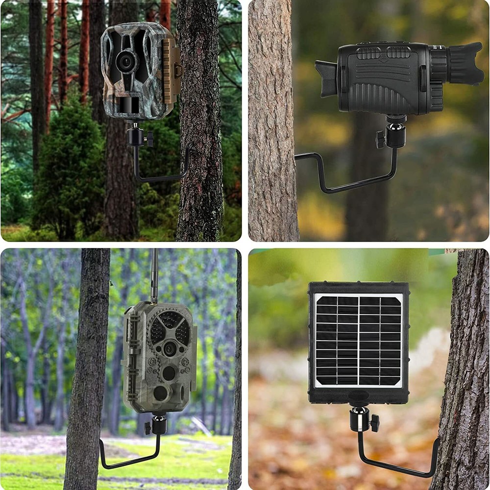 4 Pack Trail Game Camera Tree Mount Trail Camera Holder Camera Mounting Bracket
