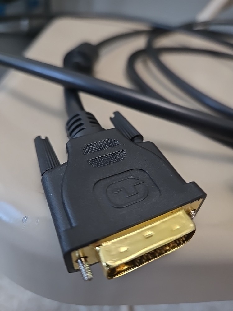8FT DVI-D TO DVI-D GOLD PLATED CABLE