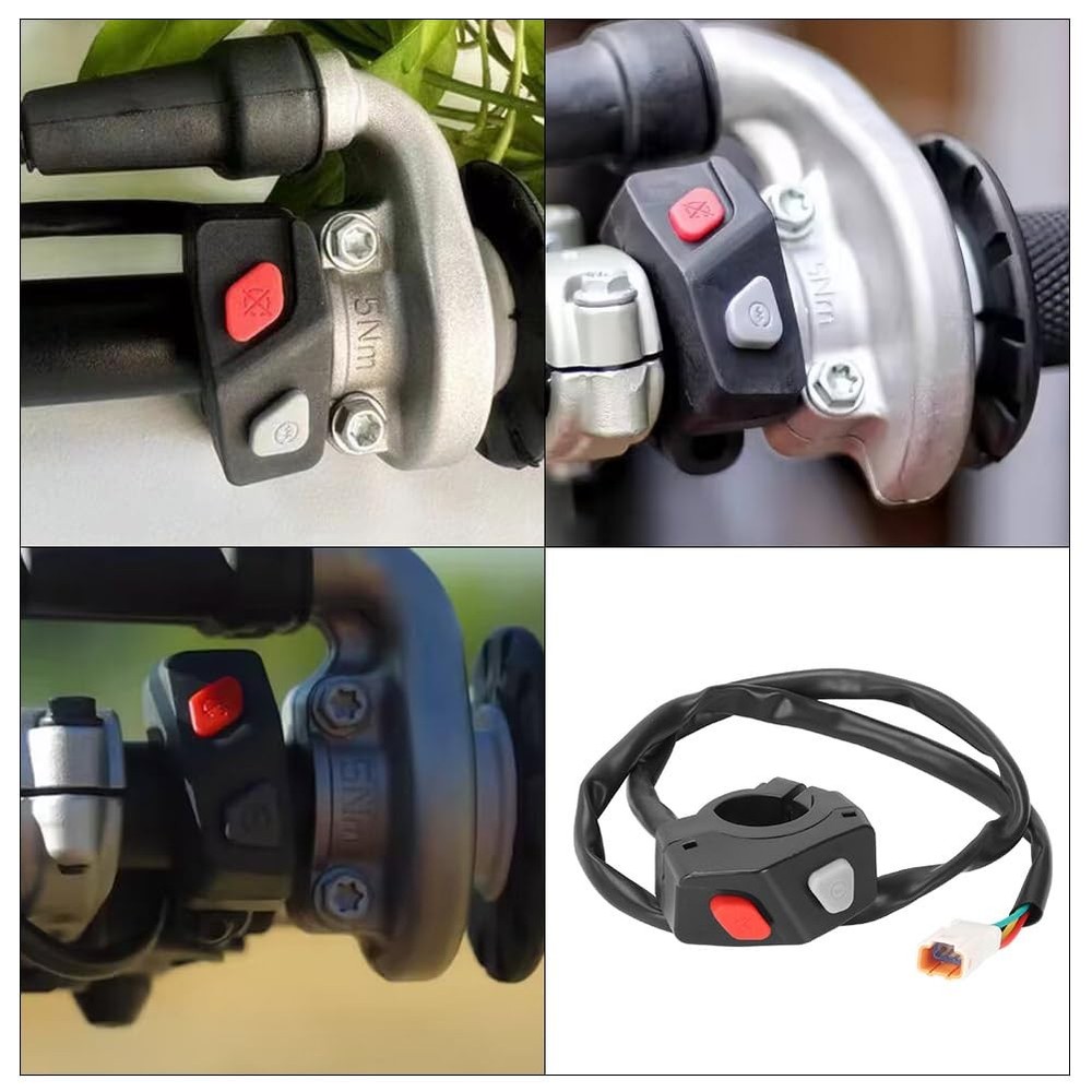 2 Buttom Start Switch Engine Stop Button Kill Switch for KTM EXC EXC 2 Function