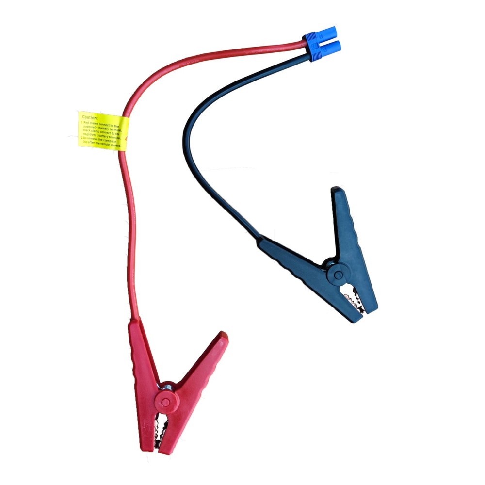 Battery Clamps + EC5 plug + Solar Charge Controller