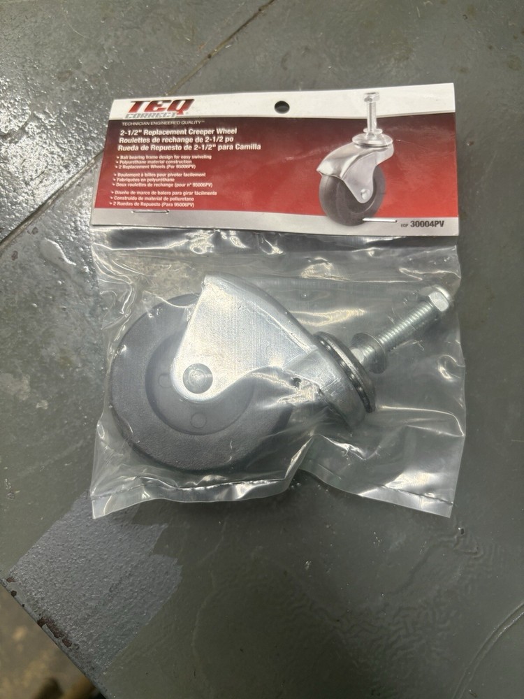 TEQ #30004PV,  2-1/2"  Replacement Creeper Wheel