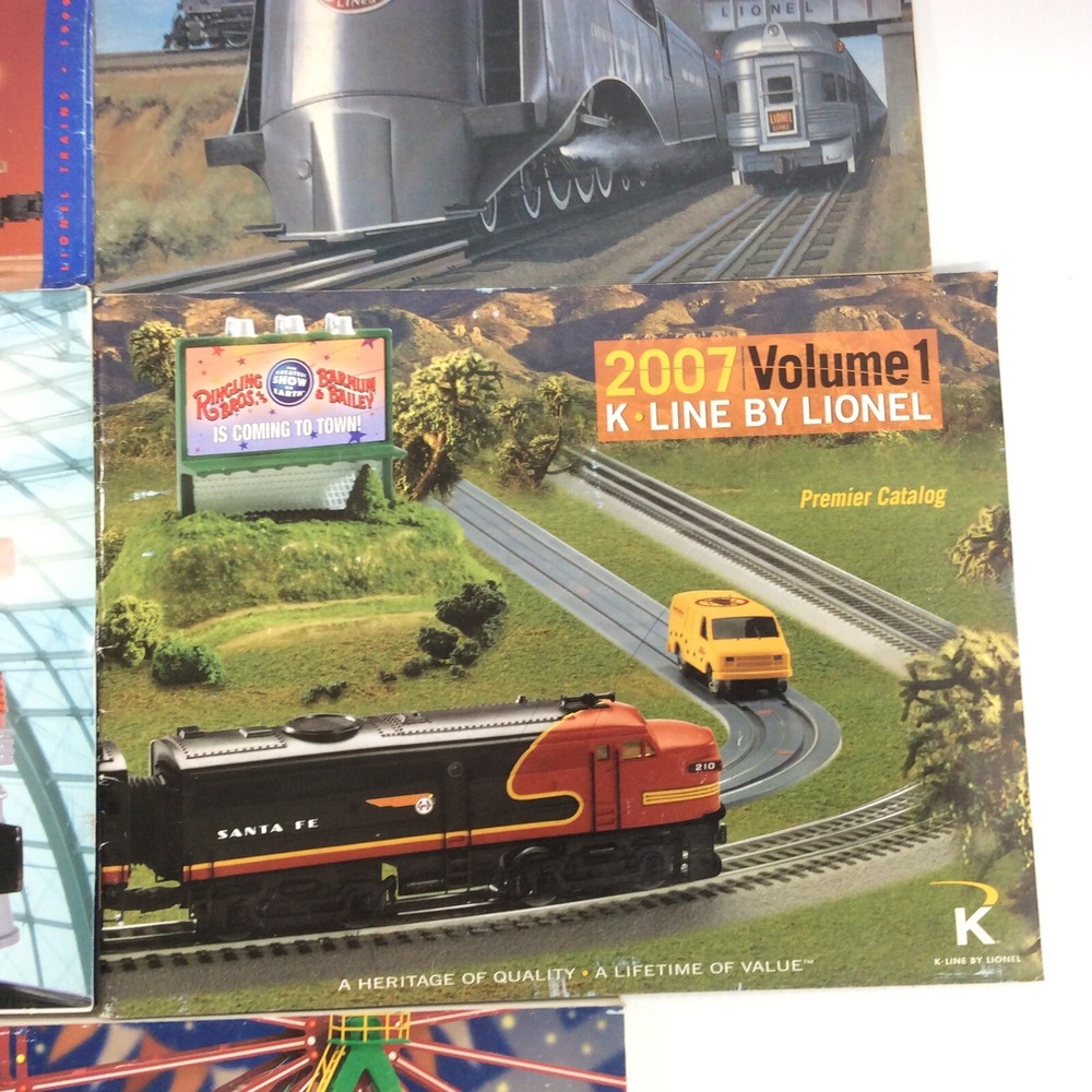 Lionel Train Catalog Back Issue 1996 1999 2001 2007 2009