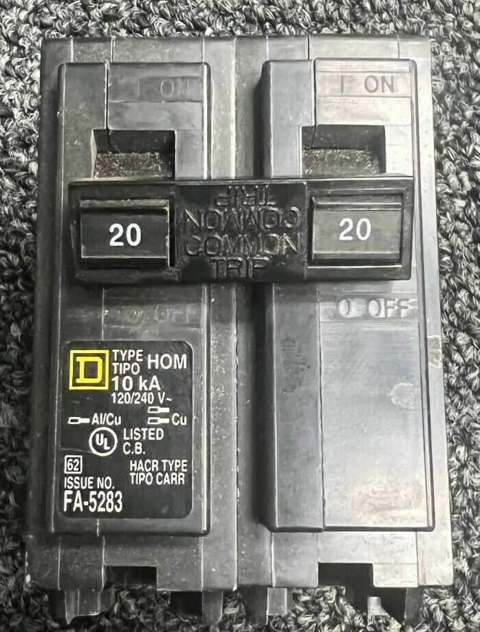 SQUARE D FA-5283 CIRQUIT BREAKER