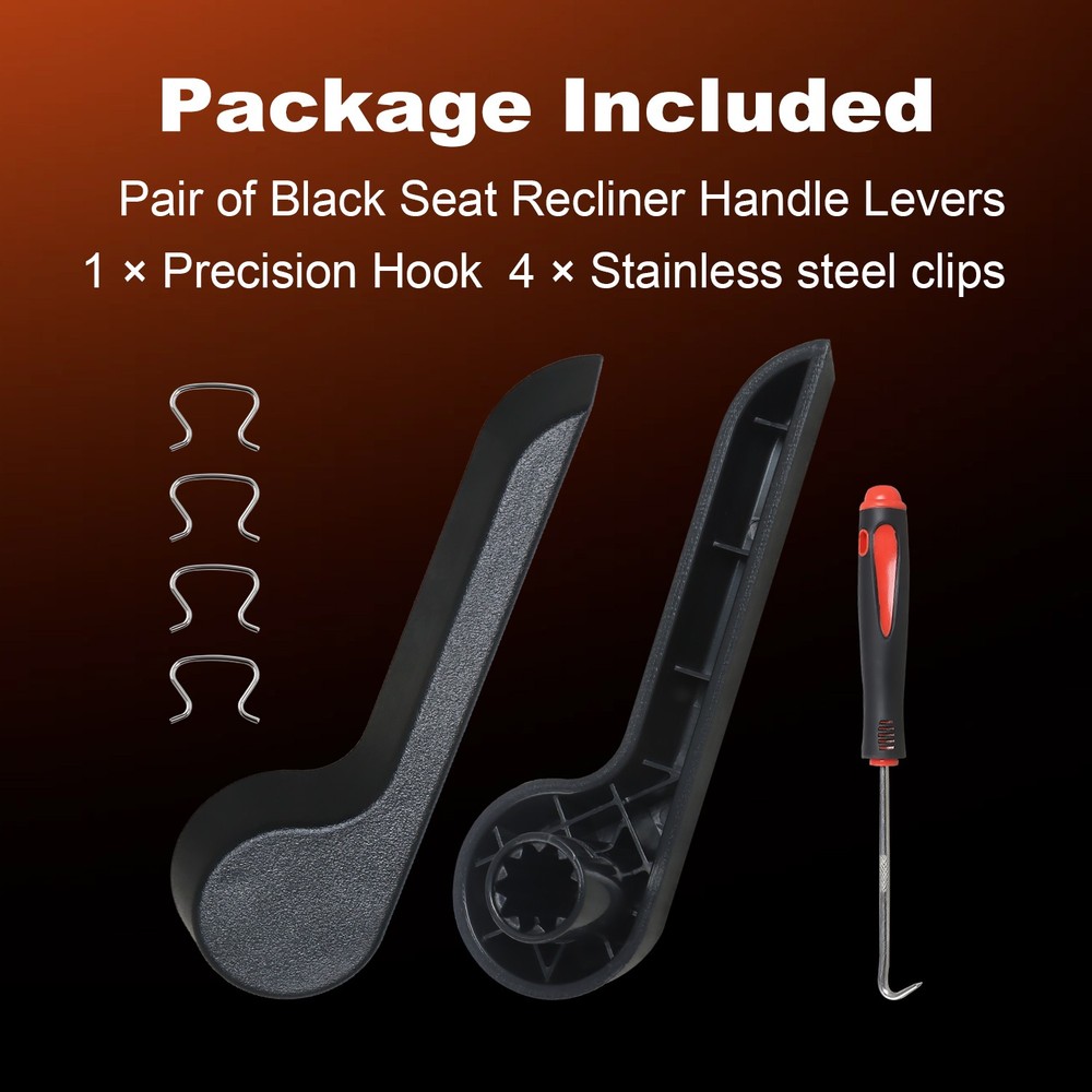 Driver & Passenger Side Seat Back Adjustment Handle for GMC Sierra Yukon