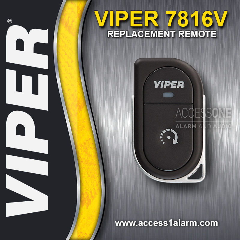 Viper 7816V 2-Way 1-Button Replacement Remote Control Transmitter EZSDEI7816