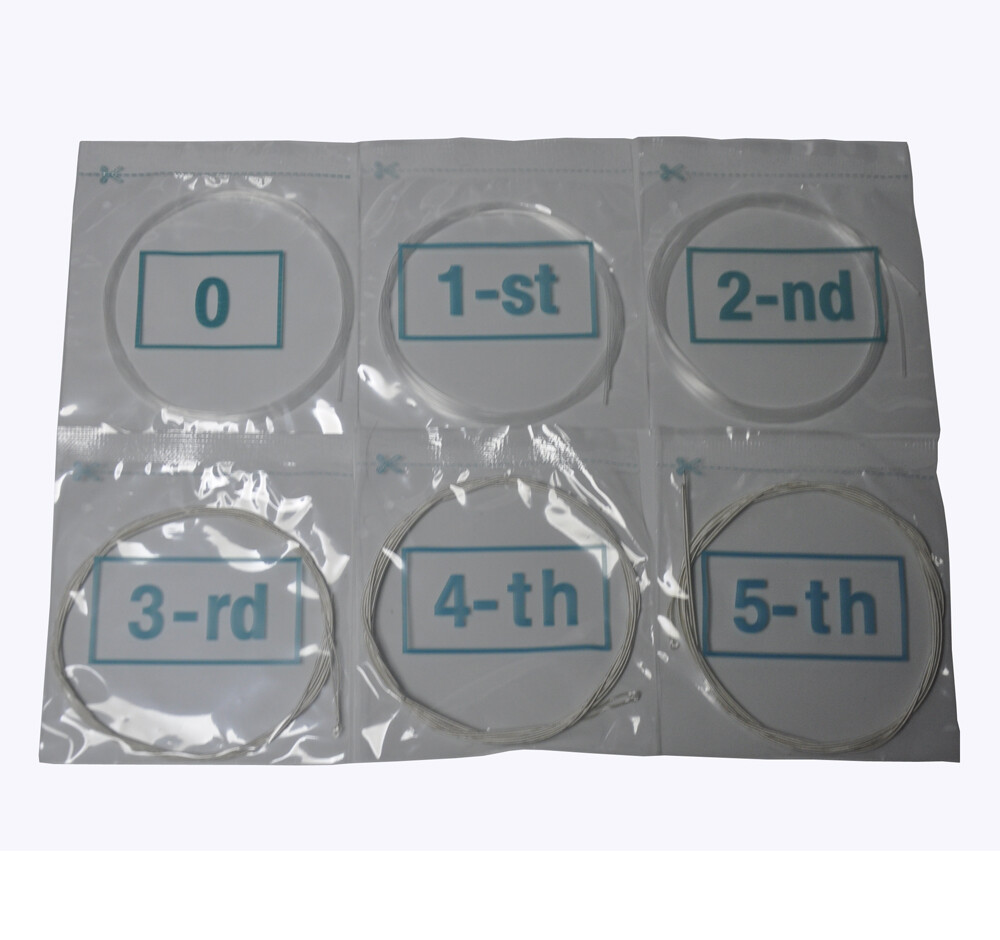 Alice UD OUD Strings Clear Nylon Silver-Plated Copper Wound 12 Strings AOD-121