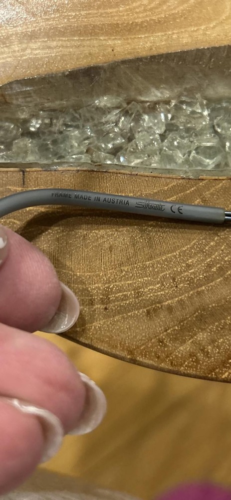 Silhouette Eyeglasses, Frames Only, Titanium, Austria