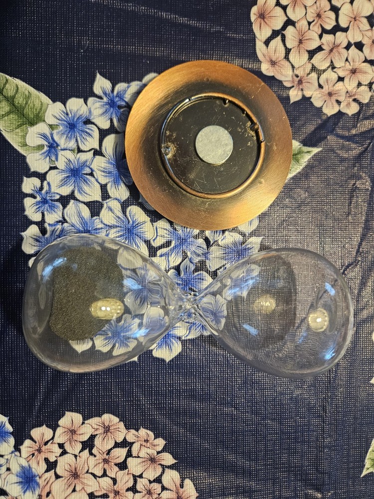 Hourglass Magnetic Sand Timer Desk Office Decor