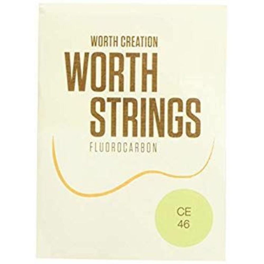 Worth Strings CE Ukulele Strings Clear Extra 46" Fluorocarbon n5ksbvb