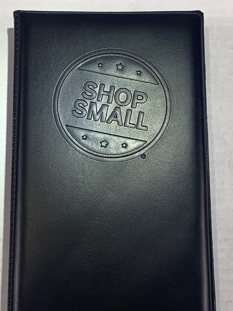 (LOT 2) New Double Panel American Express Restaurant Check Presenters Black