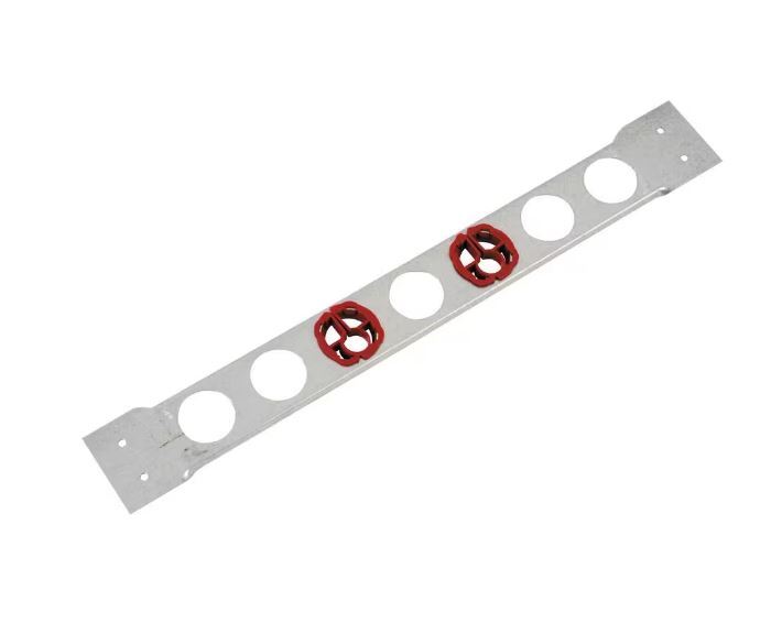 3-PACK Oatey Pipe Support Bracket with 1/2 in. Insulator Pipe Clamps