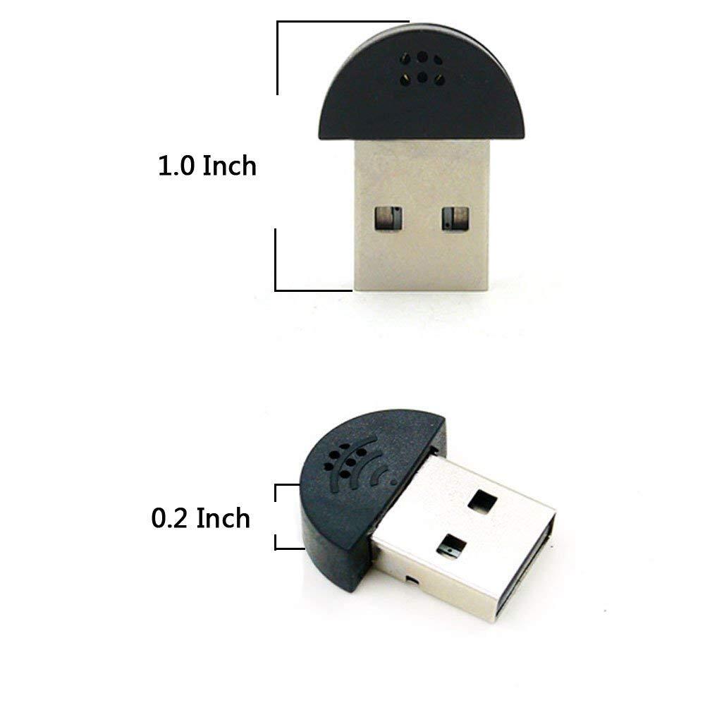 Mini USB Microphone for Chat Skype Microphone Desktop Microphone/Laptop PC Mi...