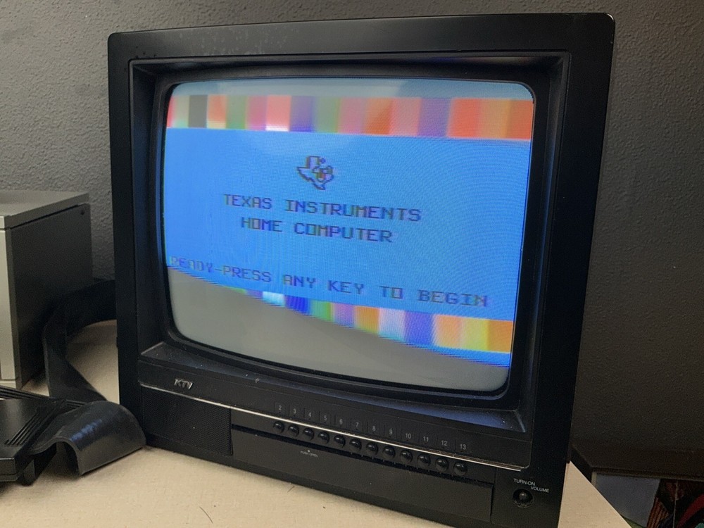 Texas Instruments 99/4A Home Computer w/ PHP1200 Peripheral Expansion System